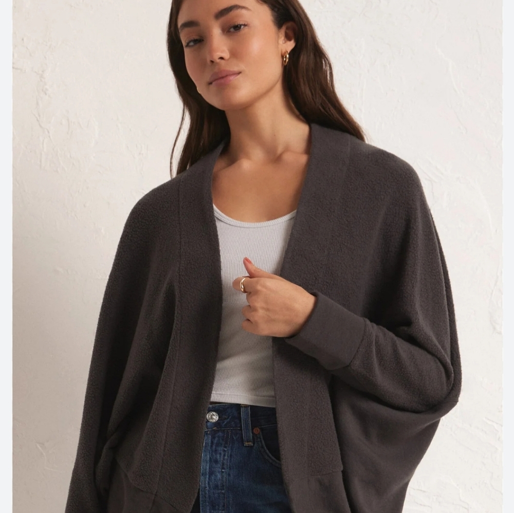 Z Supply gray Commuter Cartigan